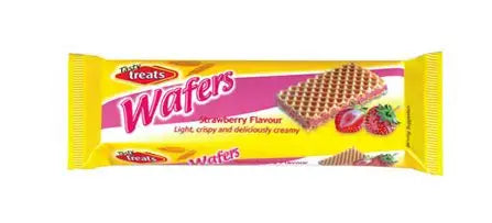 Tasty Treats Wafers Strawberry