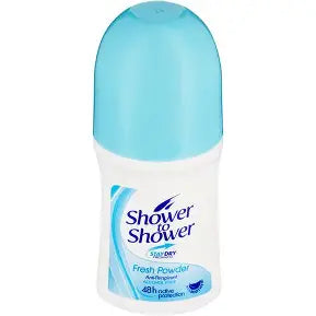 Shower to Shower Roll On Fresh Powder