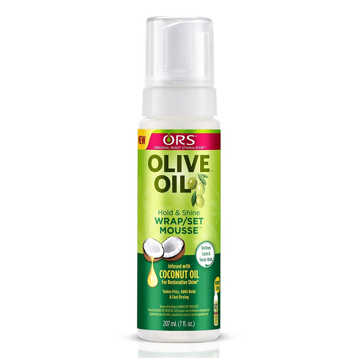 Olive Oil Wrap/Set Mousse