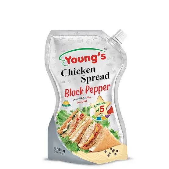 Young's Chicken Spread Black Paper