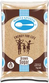 White spoon brown sugar
